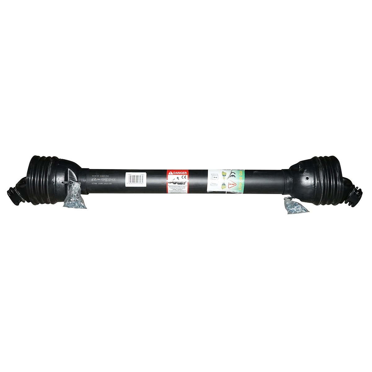 Cardan 1400 mm S9, Z=6 ,1 3/8 cu teava tip stea (cruce 41x108)